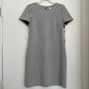 Calvin Klein geometric pattern dress